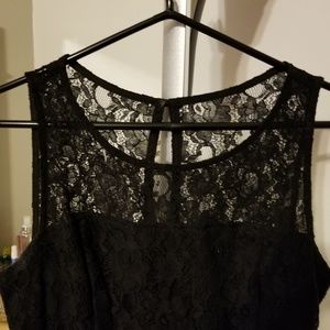 Banana Republic Black Lace Dress - LBD